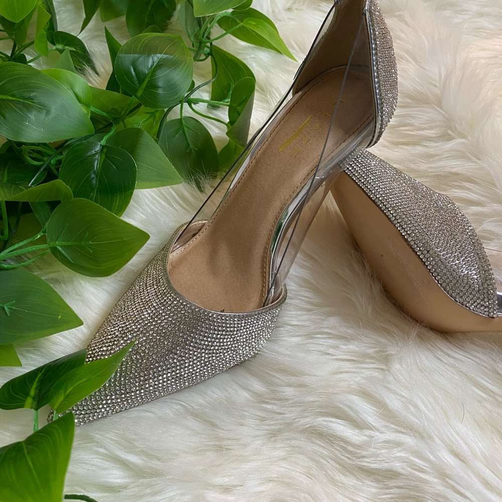 Silver heels